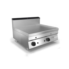 Baron Gas Griddle Wide Soft Iron Smooth Plate, 13 kW, 80 x 70 x 29.5 cm