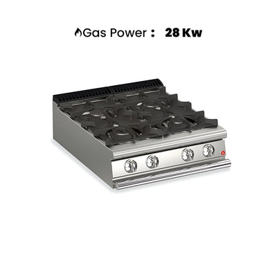 baron-q70pc-g8008-4-burner-tabletop-gas-cooking-range-gas-power-28-kw-80-x-70-x-25-cm