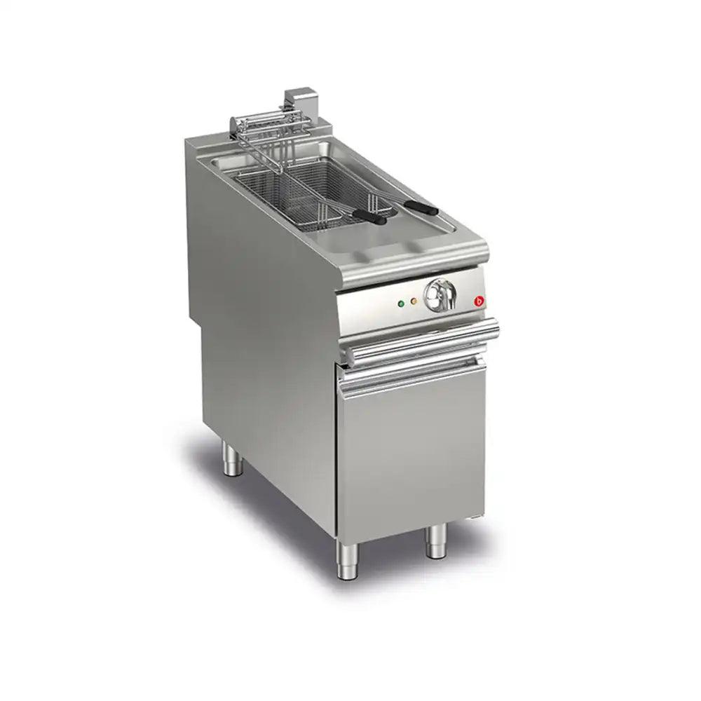 Baron Q90FRI/E415 Large Deep Electric Fryer With 1 Basket 15 Liter, Power 13 kW 3 Phase - HorecaStore