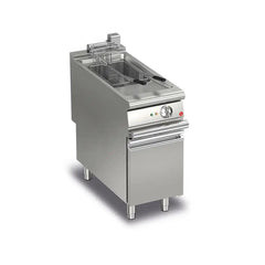 Baron Q90FRI/E415 Large Deep Electric Fryer With 1 Basket 15 Liter, Power 13 kW 3 Phase