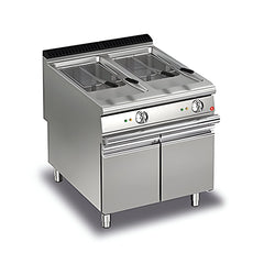 Baron Q90FRI/E822 Electric Deep Fryer 2 Basins, 22 + 22 L, 36 kW, 80 x 90 x 90 cm