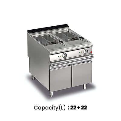 baron-q90fri-e822-electric-deep-fryer-2-basins-22-22-l-36-kw-80-x-90-x-90-cm