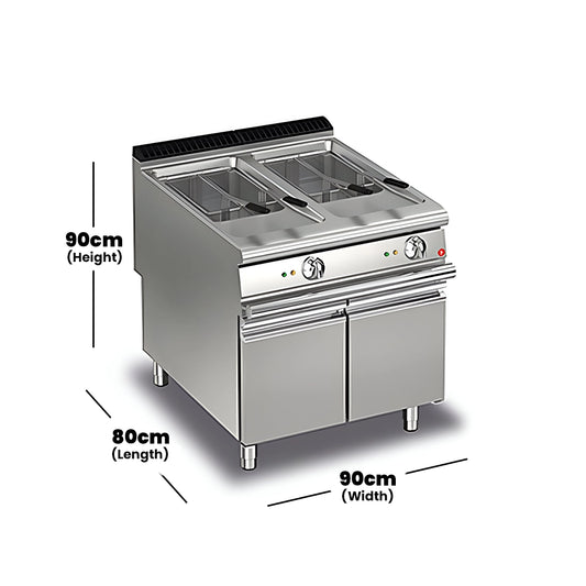 baron-q90fri-e822-electric-deep-fryer-2-basins-22-22-l-36-kw-80-x-90-x-90-cm