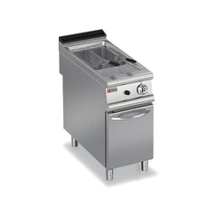 Baron Q90FRI/G420 Gas Single Basin Deep Fryer, 20 L, Gas Power 17.2 kW, 40 x 90 x 87 cm