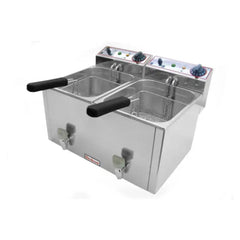 Beckers FR 10+10LT Electric Double Deep Fryer 10+10 L, Power 2 X 3 kW