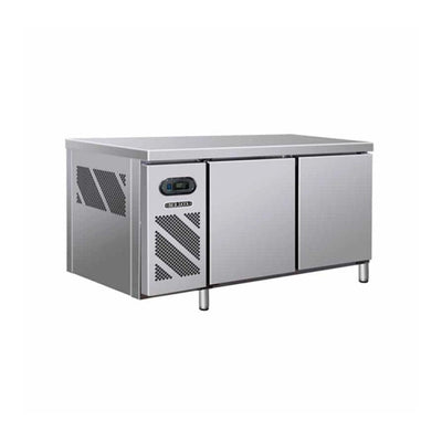 Berjaya BS2DC4/Z Electric Double Door Under Counter Chiller 262 L, Power 307-339W, 120 × 76 × 84 cm - HorecaStore