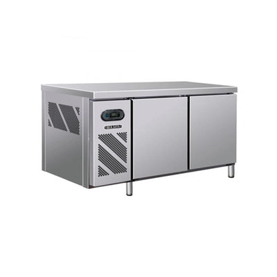 Berjaya BS2DC6/Z Electric Double Door Under Counter Chiller 472 L, Power 360-400W, 180 × 76 × 84 cm - HorecaStore