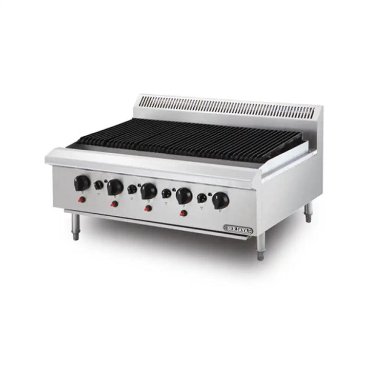 Berjaya CB5B-17 Gas Char Broiler Table Top 5 Burners, Power 21.975 KW - HorecaStore