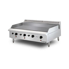 Berjaya GG4B-17 Table Top Gas Griddle 4 Burner Cooking Surface, Power 30.472 KW