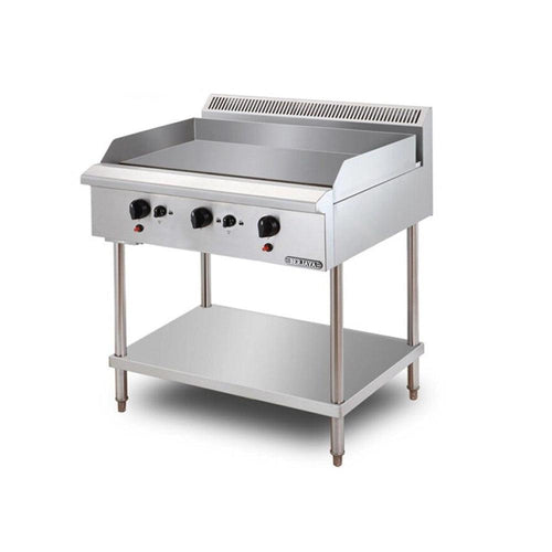 Berjaya GGB3FS-17 Gas Griddle Freestanding With 3 Burner Cooking Surface, Power 22.854 KW