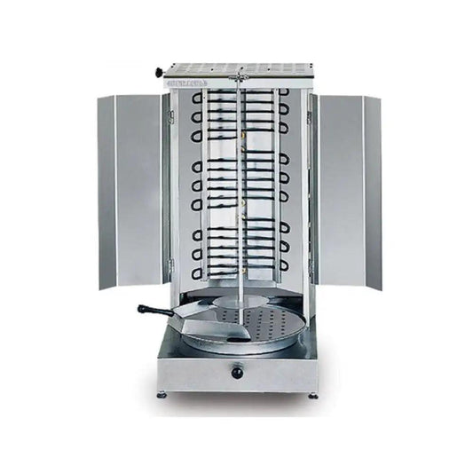 Berjaya KM3H Electric 3 Burners Cap Kabab And Shawerma Griller 20-30 KG Capacity, Power 7.5 KW - HorecaStore