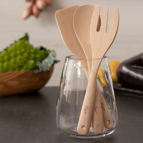 Bisetti 81520 Beechwood Spoon, 30CM