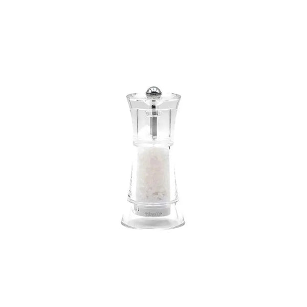 Bisetti 8710S Acrylic Verona Salt Mill, 13CM