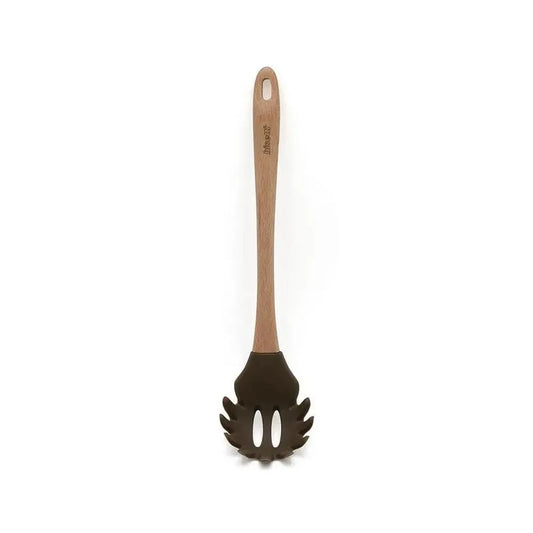 Bisetti 99034 Beechwood & Silicone Pasta Fork 31.5 X 8 CM