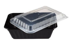 Hotpack Lid For Heavy Duty Rectangular Container (Only Lid), For 829 ml Container, 300 PCs