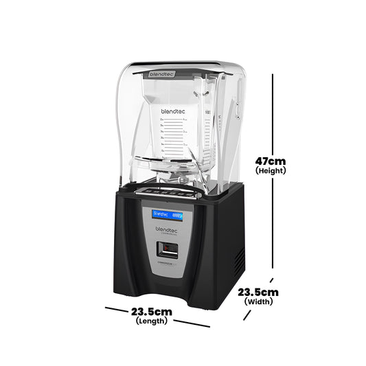 Blendtec ICB5 Commercial Blender Mixer With Sound Enclosure 1.42 Liter 1.8 kW