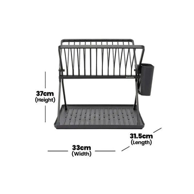 brabantia-dark-grey-foldable-dish-rack