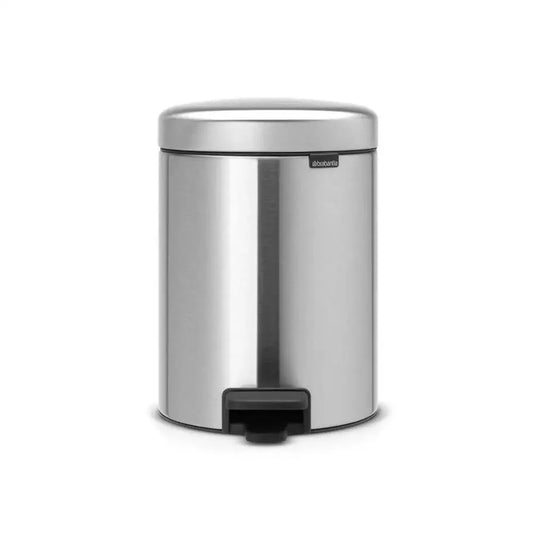 brabantia-newicon-matt-steel-pedal-bin-3l-with-plastic-bucket