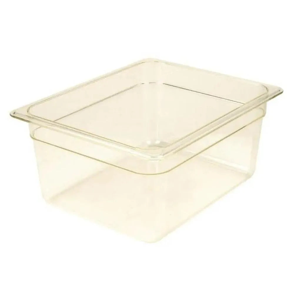 Cambro 26HP150 GN 1/2 Hi-Heat Food Pan Amber Deep 15cm