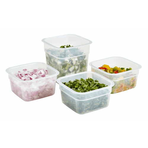 Cambro HFSFSPROPP190 Camsquares Freshpro 0.5 qt. Translucent