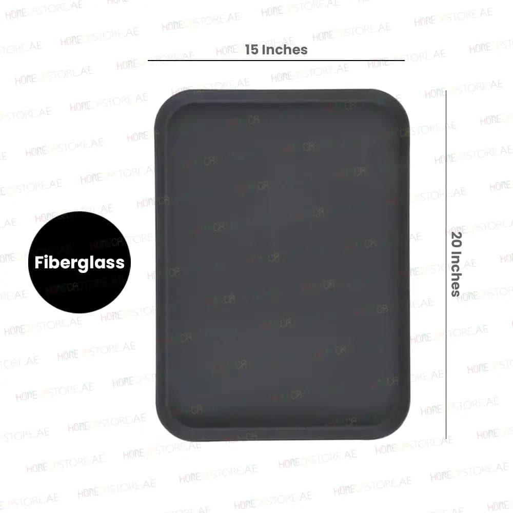 Cambro Camtread 1520CT110 Rectangle Serving Tray Black - HorecaStore