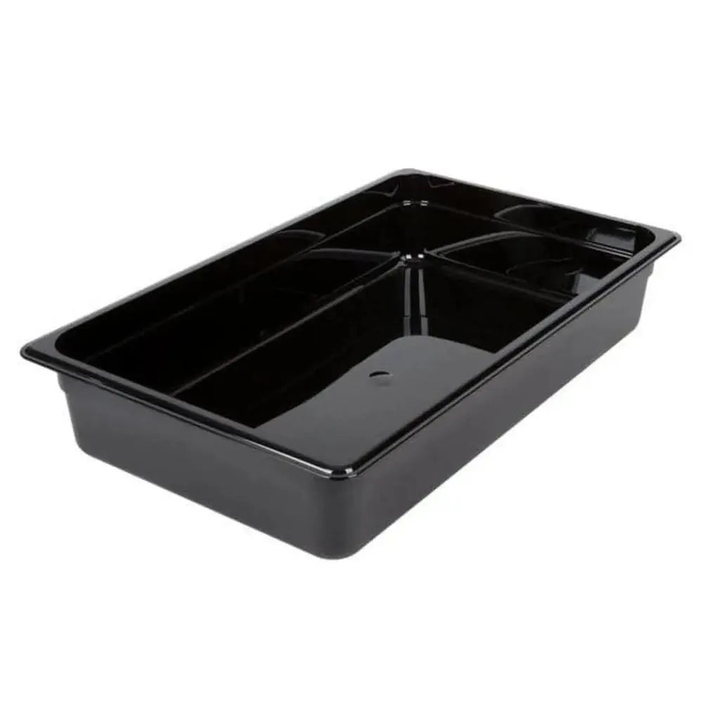 Cambro Camwear 14CW110 GN 1/1 Food Pan Black Deep 10cm