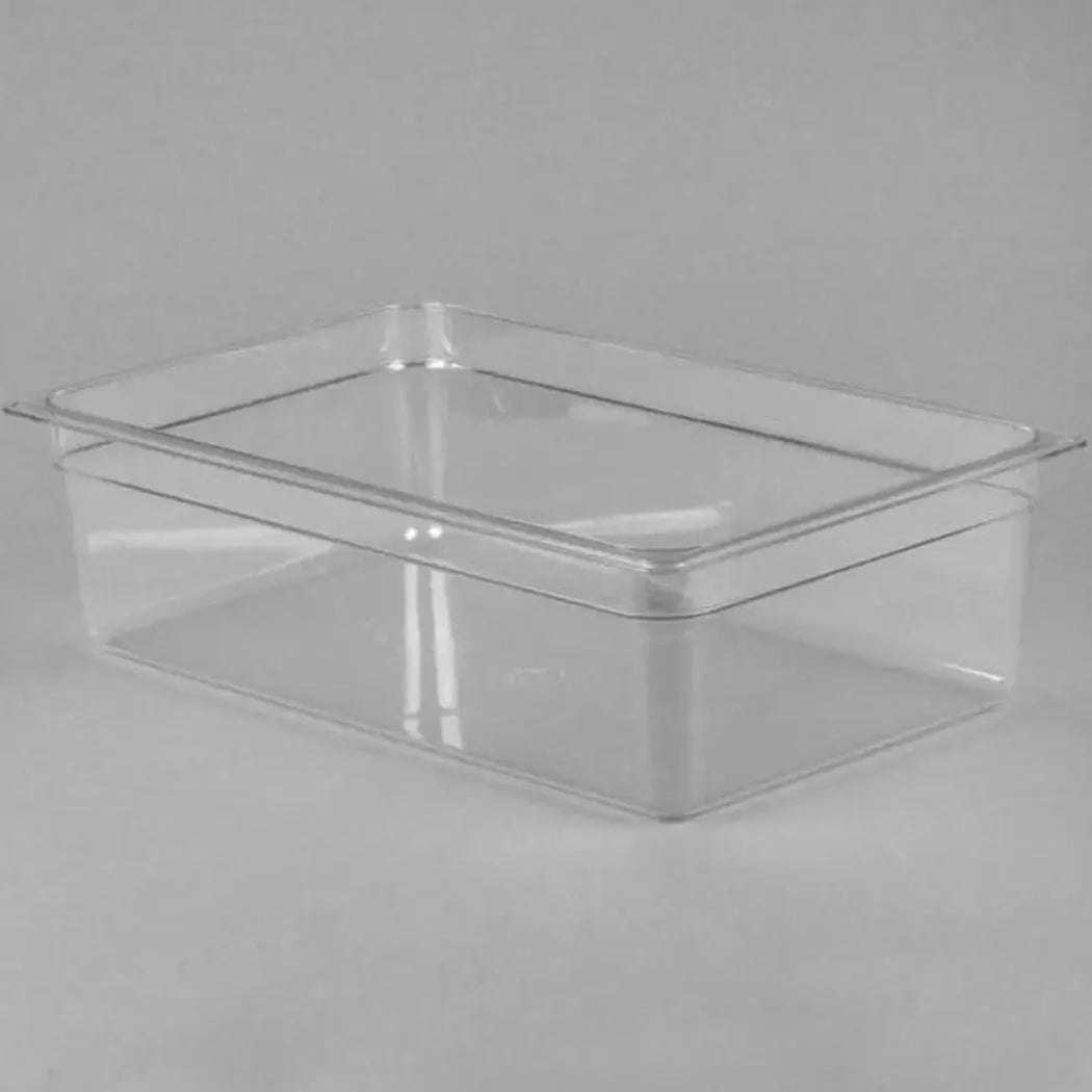 Cambro Camwear 16CW135 GN 1/1 Poly Food Pan Clear Deep 15cm