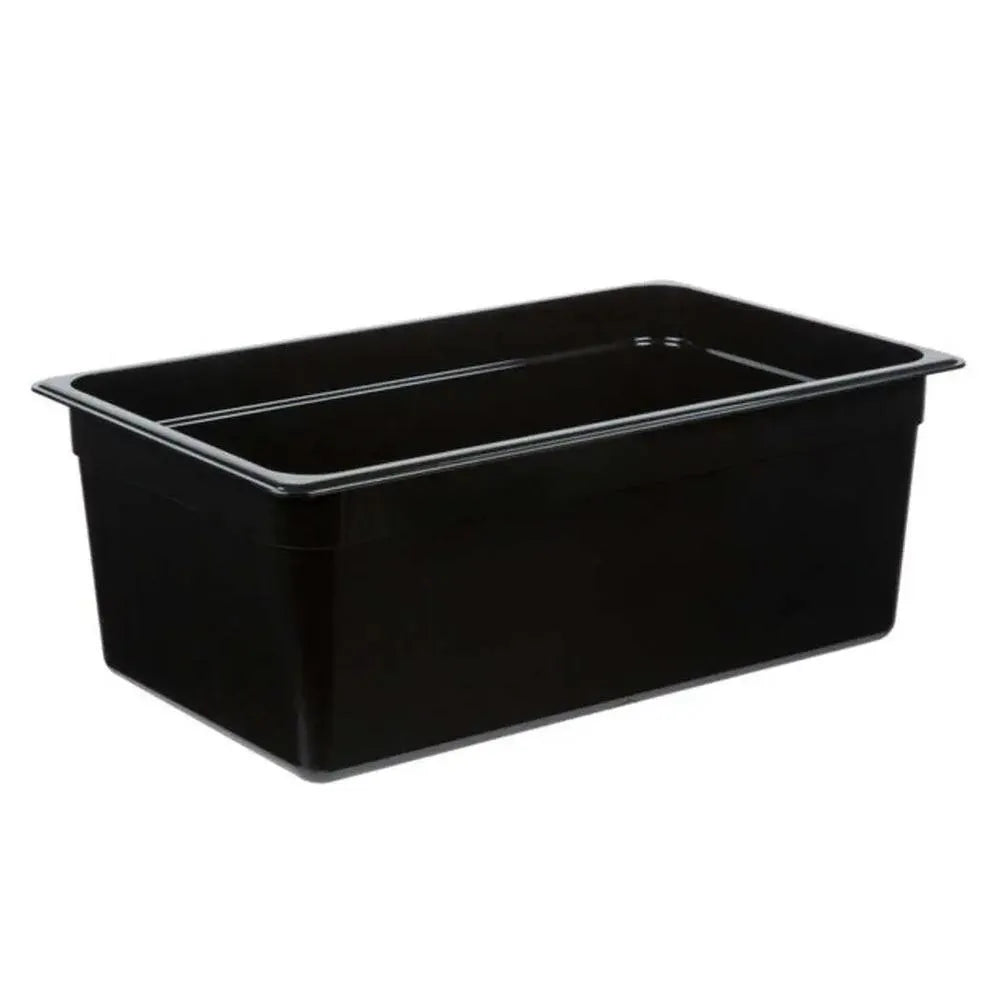 Cambro Camwear 18CW110 GN 1/1 Poly Food Pan Black 20cm