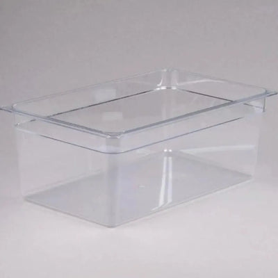 Cambro Camwear 18CW135 GN 1/1 Poly Food Pan Clear Deep 20cm