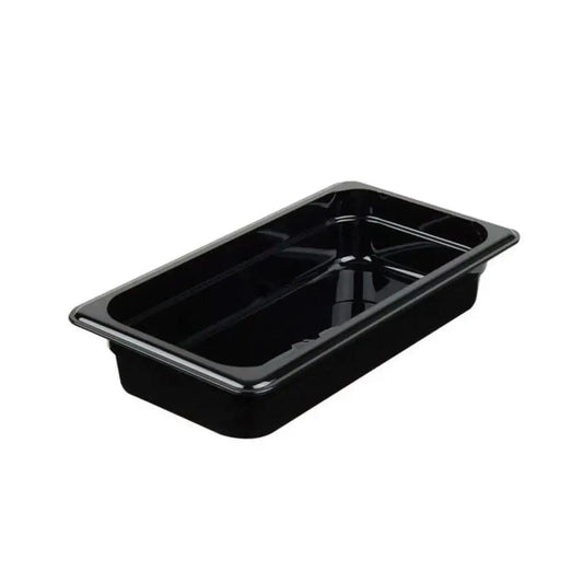 Cambro Camwear 32CW135 GN 1/3 Poly Food Pan Black 6.5cm