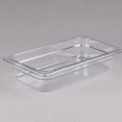 Cambro Camwear 32CW135 GN 1/3 Poly Food Pan Clear Deep 6.5cm