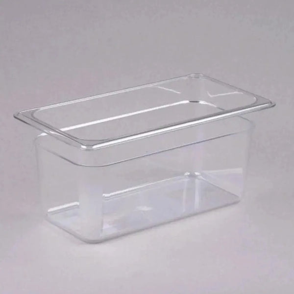 Cambro Camwear 36CW135 GN 1/3 Poly Food Pan Clear Deep 15cm