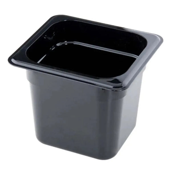 Cambro Camwear 66CW110 GN 1/6, Poly Food Pan Black 15cm