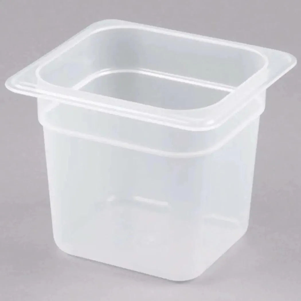 Cambro Camwear 66PP190 GN 1/6, Translucent Poly Food Pan 15cm