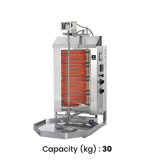 Potis Electric Shawarma Machine, 30 kg, 62 x 76 x 84 cm