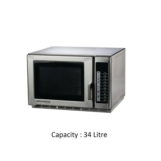 Menumaster Microwave Oven, 34 L, 1800 W, 52.2 x 53.3 x 36.5 cm