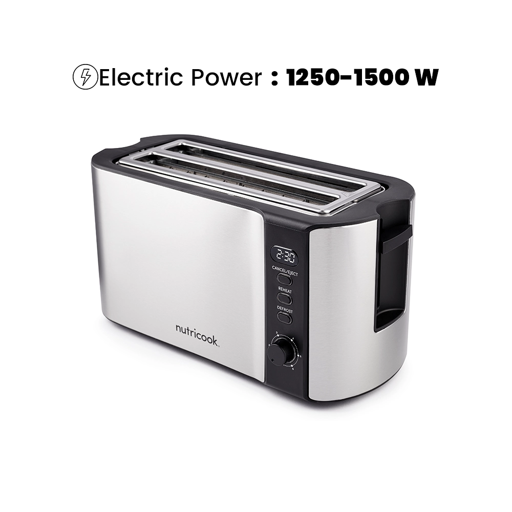 nutricook digital toaster with digital control t104s 1500 w