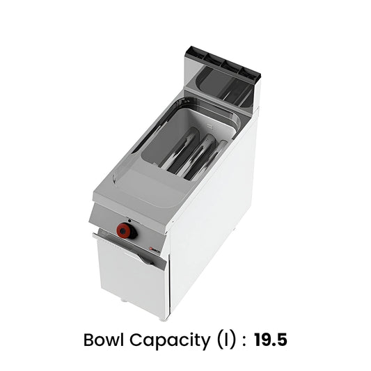 Desco Gas Fryer on Cabinet, 23 L, 20.5 kW, 40 x 90 x 90 cm