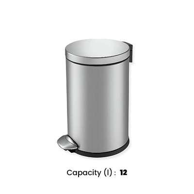 THS Stainless Steel Top in Fingerprint-Resistant Bin,     12 L, 2 pcs