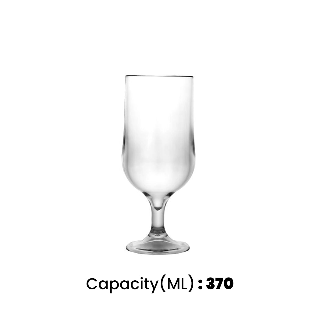 Tribeca Premium Polycarbonate Pc Clear   Goblet 370 ml, BOX QUANTITY 30 PCS