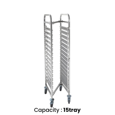 THS Multifunctional Tray Trolley, 15 Tray, 45 x 65 x 180 cm