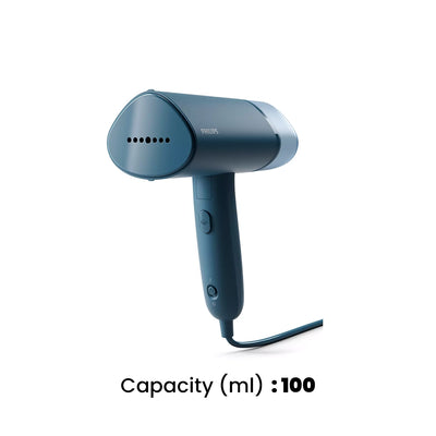 Philips 3000 Series Foldable Handheld Steamer, 100 ml Water Tank, 1 kW