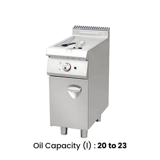 THS Electric Fryer 1 Tank, 12 kW, 40 x 90 x 85 cm