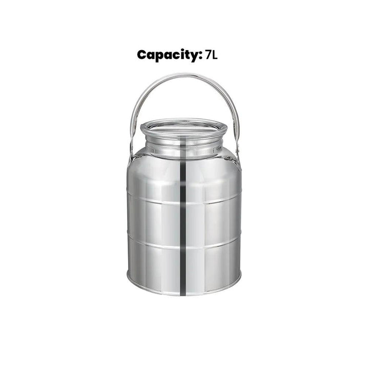 Pradeep Milk Can Without Tap Pipe Handle 7L - HorecaStore