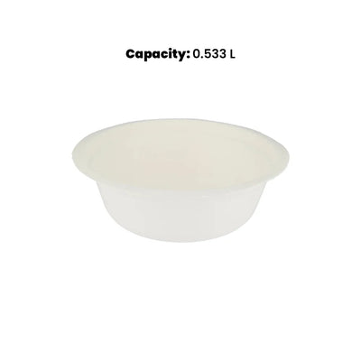 hotpack dome lid for biodegradable bowl 533 ml 200 pcs