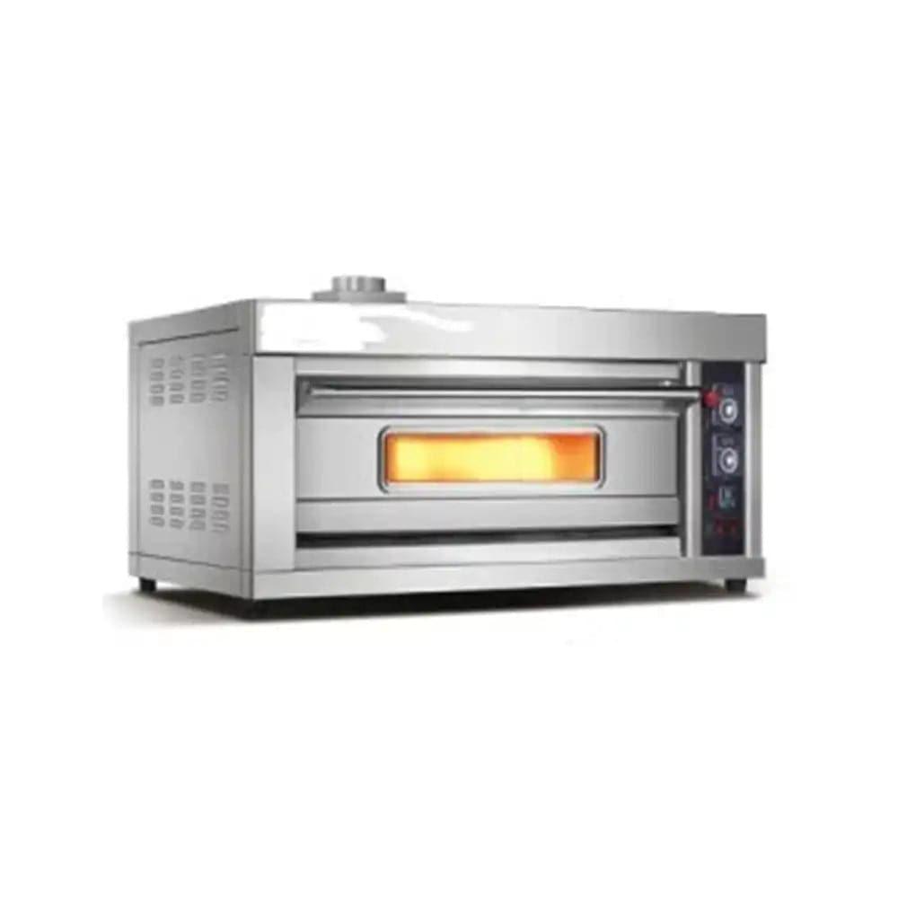 capinox wfc 102q stainless steel gas oven with large scale visual glass 1 layer with 2 trays 134 x 89 x 68 cm