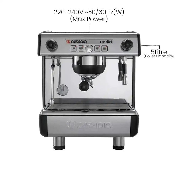 Casadio Undici A 1 Group Commercial Espresso Machine   HorecaStore