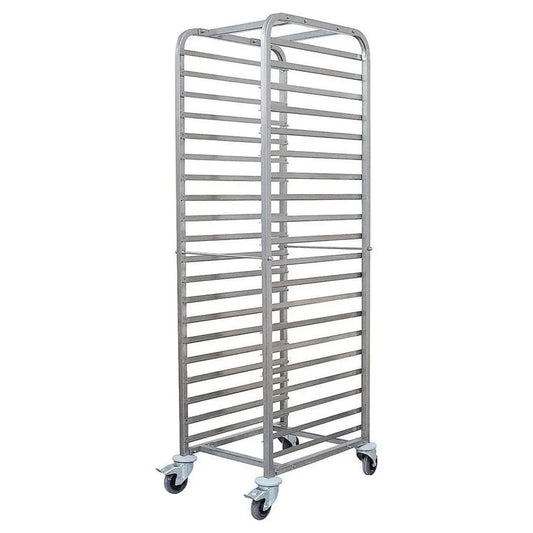 Chef360 USA Stainless Steel 60 x 40 Racking Trolley 20 Levels 46 x 61 x 178 cm