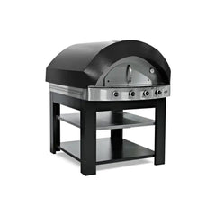 Empero PLF.PLS.D3 Gas Pizza Oven 106.2 x 103.7 x 80 cm, With  AS.PLF.D3 Stank 97.7 x 82.7 x 93 cm