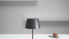 Villeroy & Boch Seoul 2.0 table lamp, H20 cm, matte finish, Anthracite, 6 Light Multi